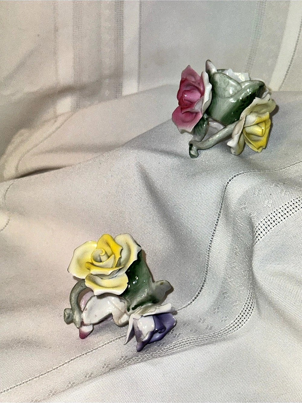 Floral Napkin Holder Set